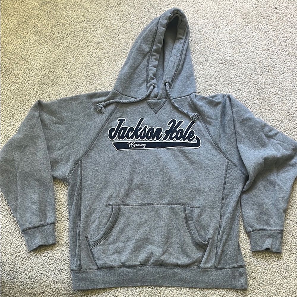 Blue 84 Gray Sweater with Chocolate Hills Design